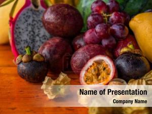 Exotic Fruits PowerPoint Template