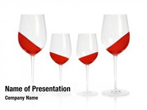Four wineglasses 
