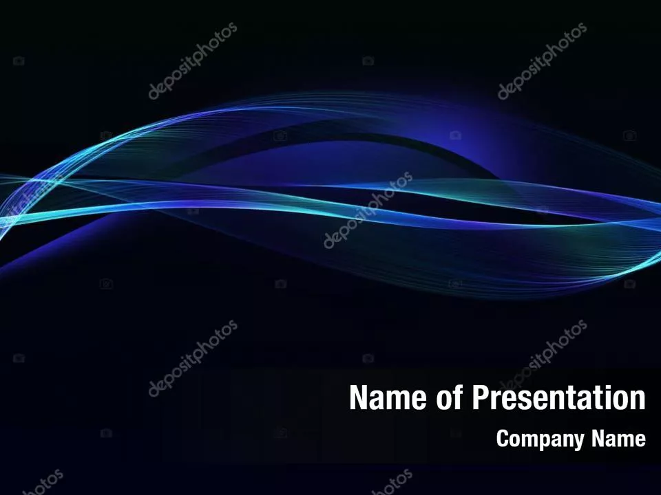 Abstract Dark Green and Blue