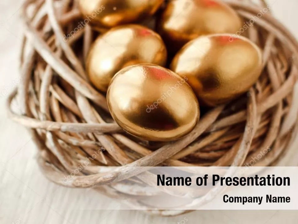 Golden Egg In Idea Nest