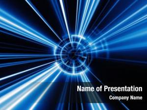 Abstract Technology Circles PowerPoint Template