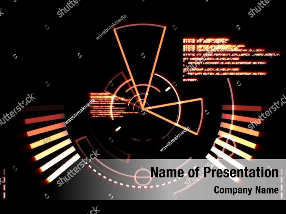 orange and black powerpoint background