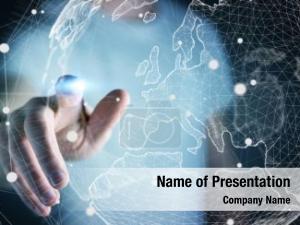 World In Touch PowerPoint Template