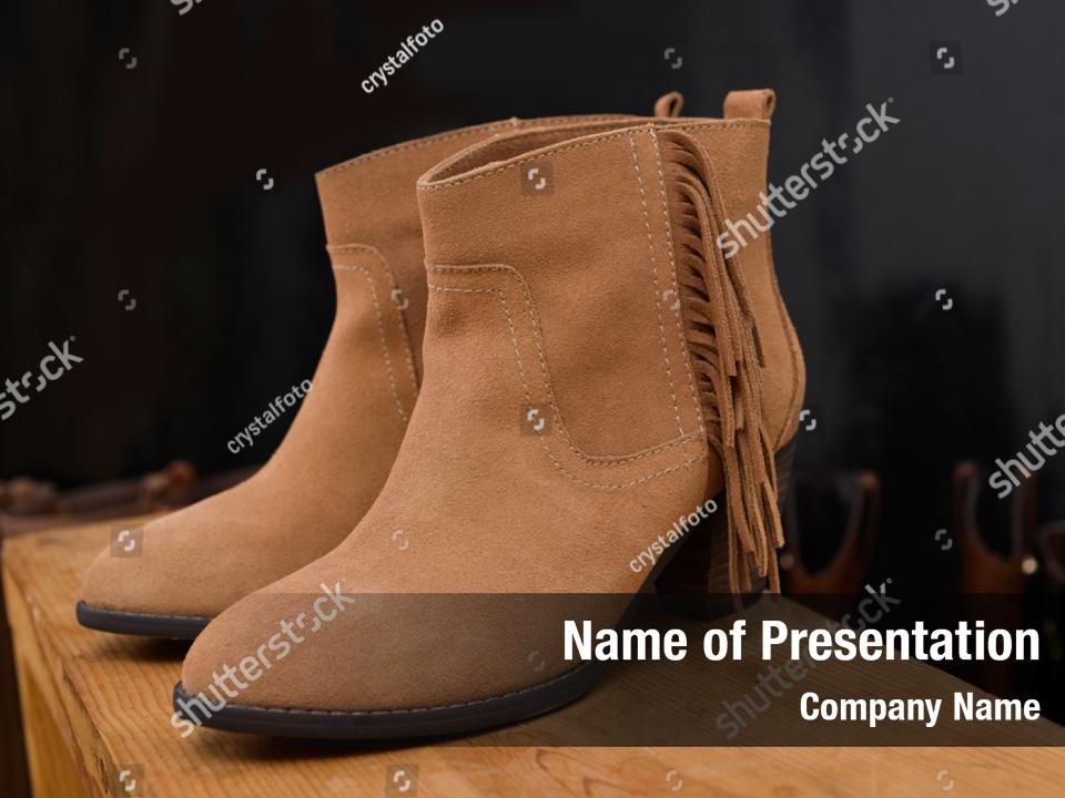 Shoe Shop Powerpoint Template PowerPoint Template - Shoe Shop ...