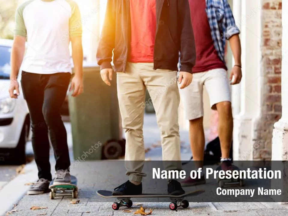 Teenager Students in The Street