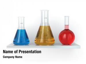 3d of the chemical flasks
