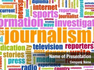 500 Journalism Powerpoint Templates Powerpoint Backgrounds For Journalism Presentation