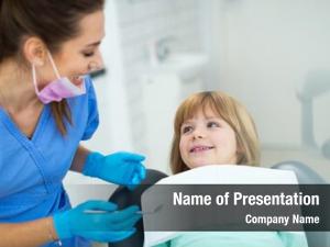 Child female dentist dentist office