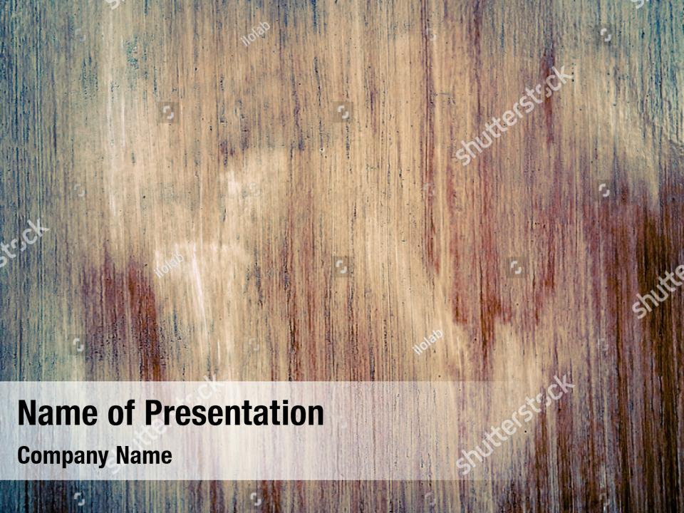 Woodwork wood texture PowerPoint Template Woodwork wood texture