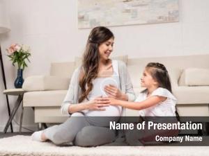 Pregnant Mother PowerPoint Template