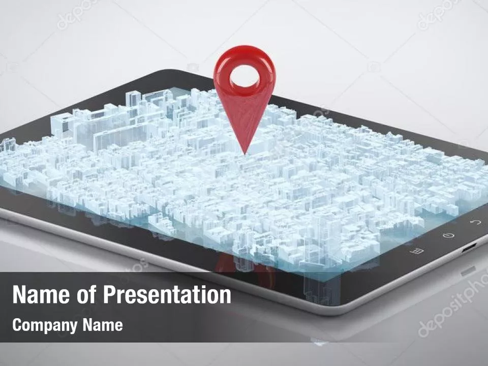Navigation Map on Touch Pad