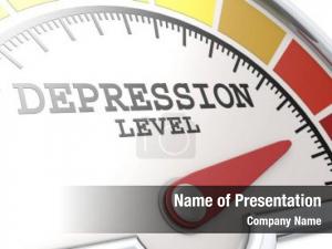 Measuring depression level scale color