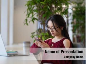 Student young asian girl procrastinate