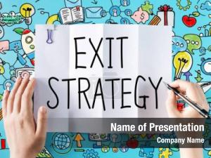 Exit Strategy Concept PowerPoint Template