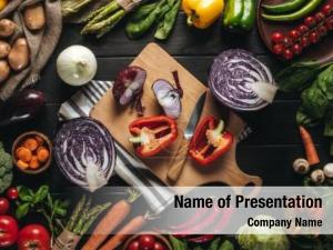 Fresh Ingredients PowerPoint Template