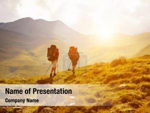 Mountain Hiking PowerPoint Template