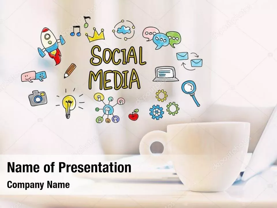 Colorful Social Media Concept