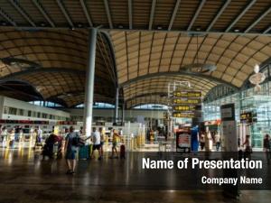 Area Of Departure PowerPoint Template