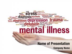 Mental illness concept conceptual mental PowerPoint Template