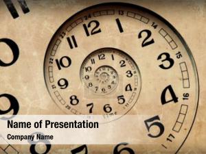 Time and Infinity PowerPoint Template
