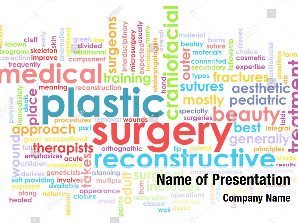 Reconstructive Surgery PowerPoint Template - Reconstructive Surgery ...