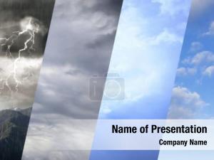 Meteorology Collage PowerPoint Template