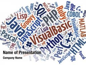 Programming word cloud languages related