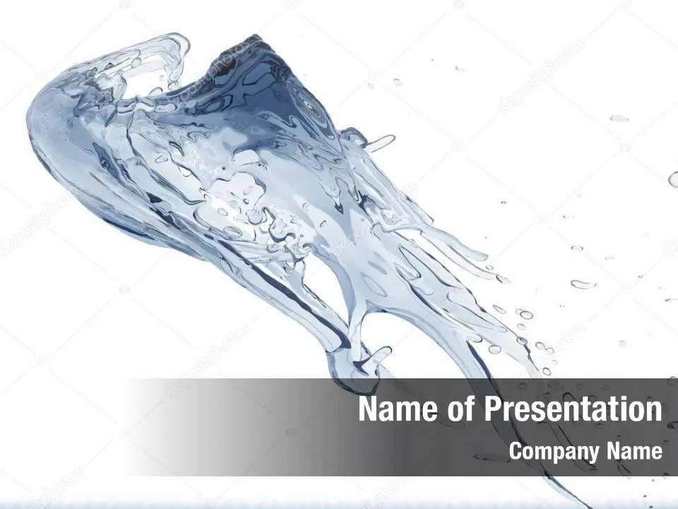 Abstract Sparkling Water