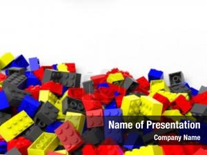 Blocks pile lego white 