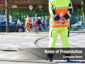 Traffic control powerpoint background