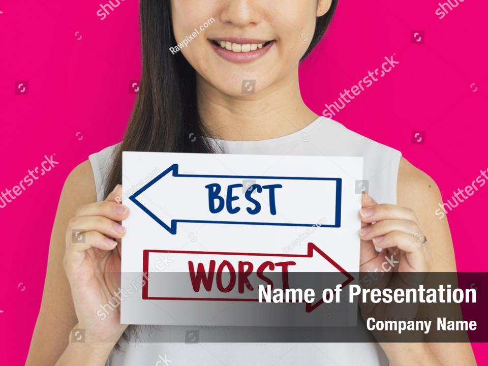 Best Worst Powerpoint Template PowerPoint Template - Best Worst ...