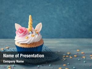 background powerpoint cupcake