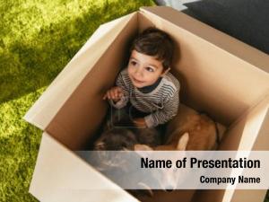 Living In A Box PowerPoint Template