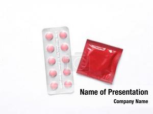 Pills birth control condom white