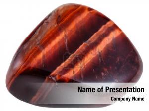 Red natural geology PowerPoint Template