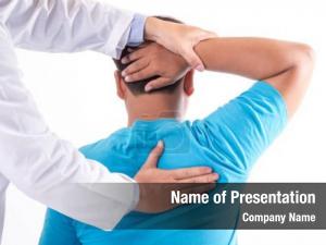 Physiotherapist physical therapy concept PowerPoint Template