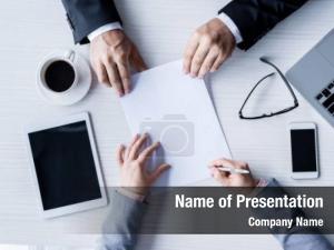 Contract Signing PowerPoint Template