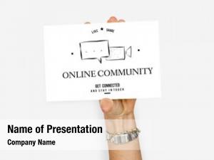 Expression digital online community