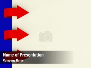 Arrow Tab PowerPoint Template