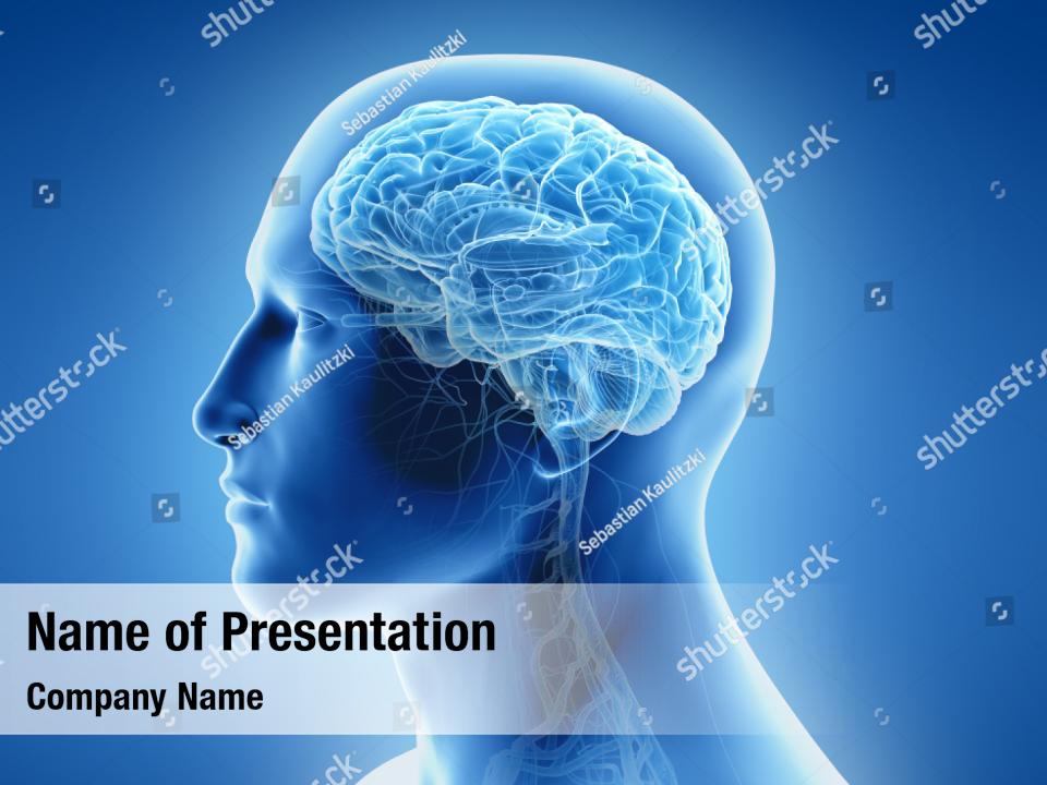 medical brain powerpoint background