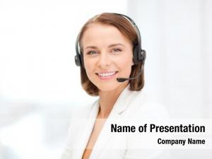 Call business, communication center concept