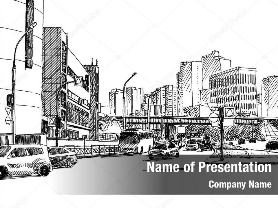 City Architecture Sketch