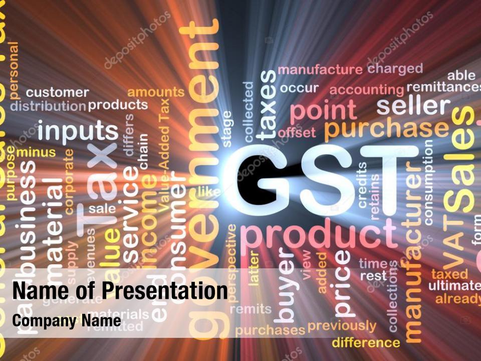 gst power point presentation
