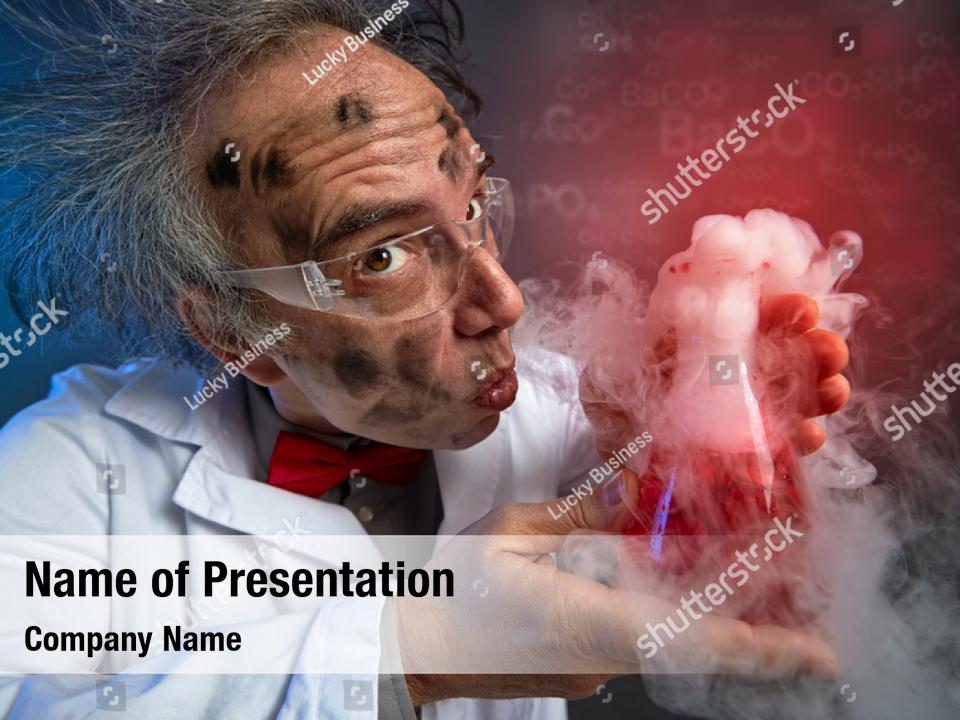 Expression Laboratory Scientific Experiment PowerPoint Template ...