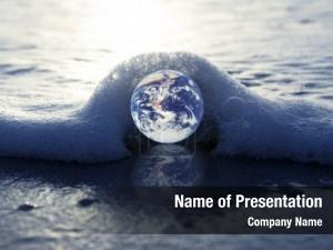 Rise ocean level   PowerPoint Template