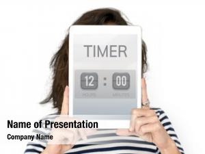 Waste no time powerpoint theme