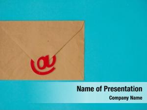 Business email symbol letters concept