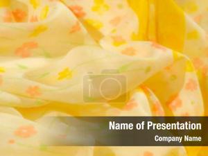Orange Floral Theme PowerPoint Template