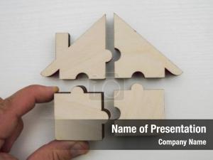 House Jigsaw PowerPoint Template