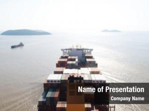 Cargo Ship PowerPoint Templates - Cargo Ship PowerPoint Backgrounds ...